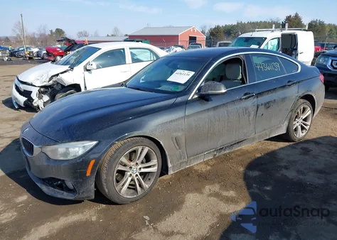 2017 BMW 430Xi Gran Coupe z USA, uszkodzony, nr VIN WBA4F9C55HG440565